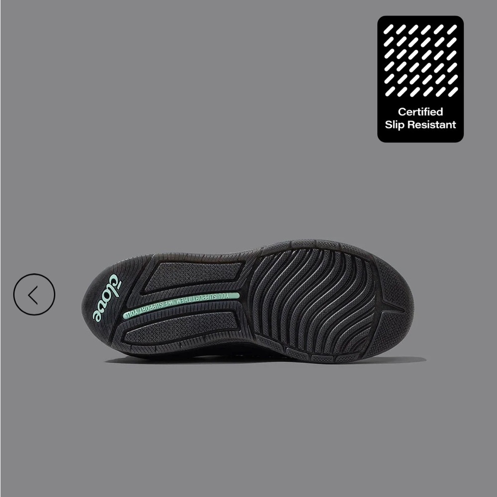 NEW | Clove Nursing Shoes | Clove Women’s Classic Shoe | All Black Nursing Shoe - Picture 7 of 16